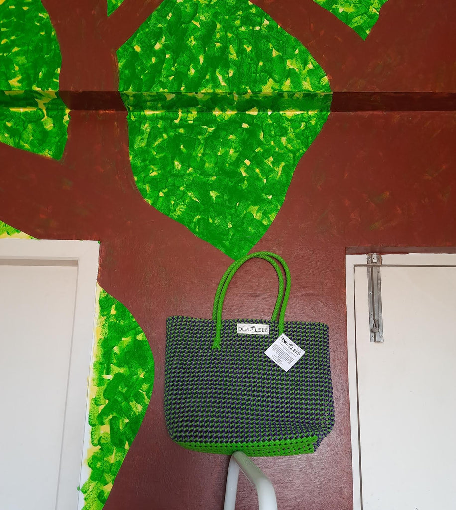 Designer Grocery Basket/Dual Color tote bag - Code:001