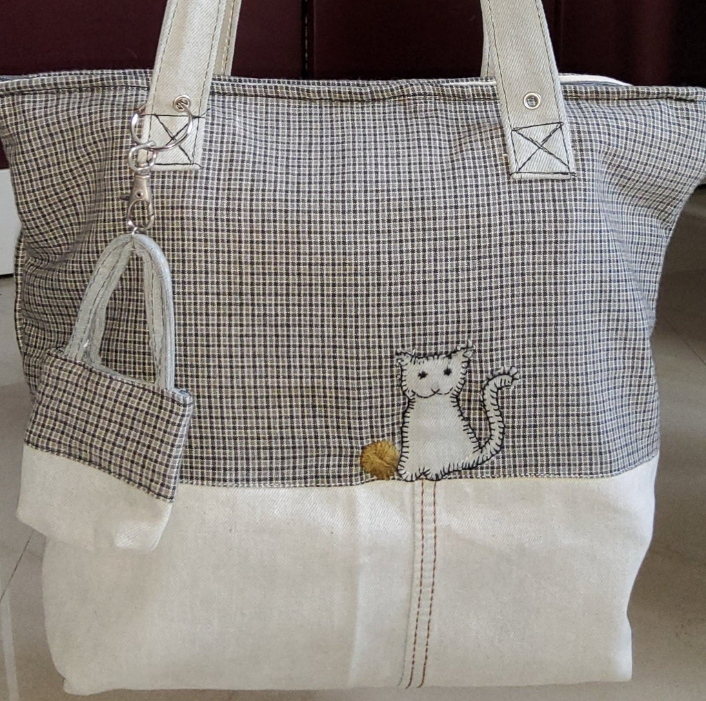 TLCB-0013c/Animated Denim Tote Bag