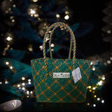 TLBAS-0045/Check-Cross Knot Basket
