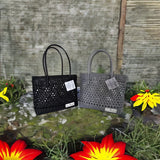 TLBAS-0016/Handmade Flower-knot Design Tote Bags