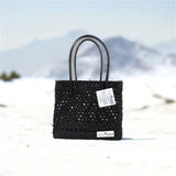 TLBAS-0016/Handmade Flower-knot Design Tote Bags