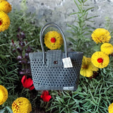 TLBAS-0016/Handmade Flower-knot Design Tote Bags