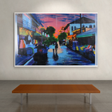 TLELI-005/ACRYLIC ON CANVAS- Sunset soaked-Market Marvels