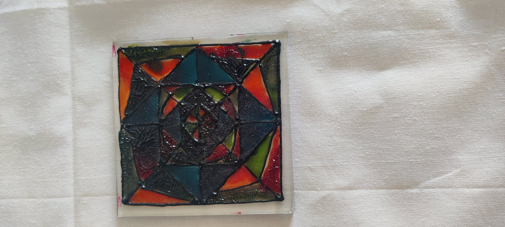 TLELI- Miniature Glass bottle painting for gift-DIY