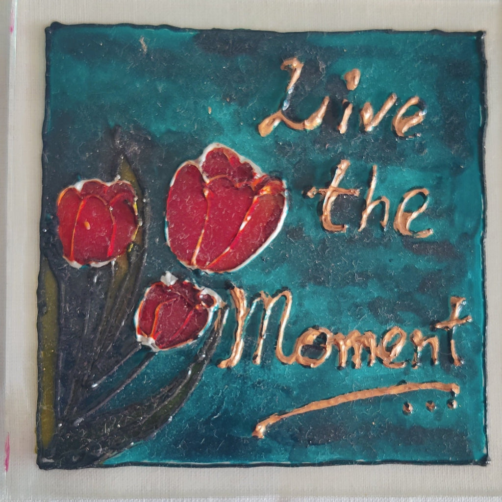 TLELI- Miniature Glass bottle painting for gift-DIY
