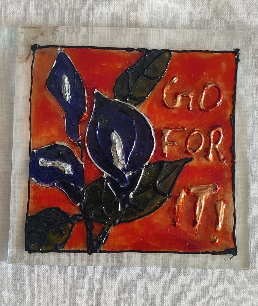 TLELI- Miniature Glass bottle painting for gift-DIY