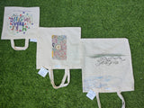 TLCB-005d/Cotton shopping Tote Bags-Hand Painted W/WO