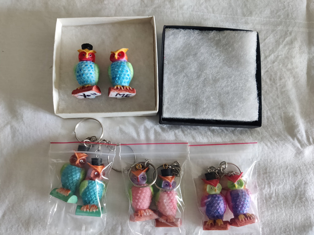 TL3D-001a/Owl- W/WO Painted, Decor