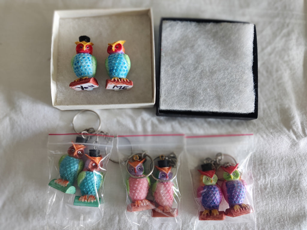 TL3D-001a/Owl- W/WO Painted, Decor