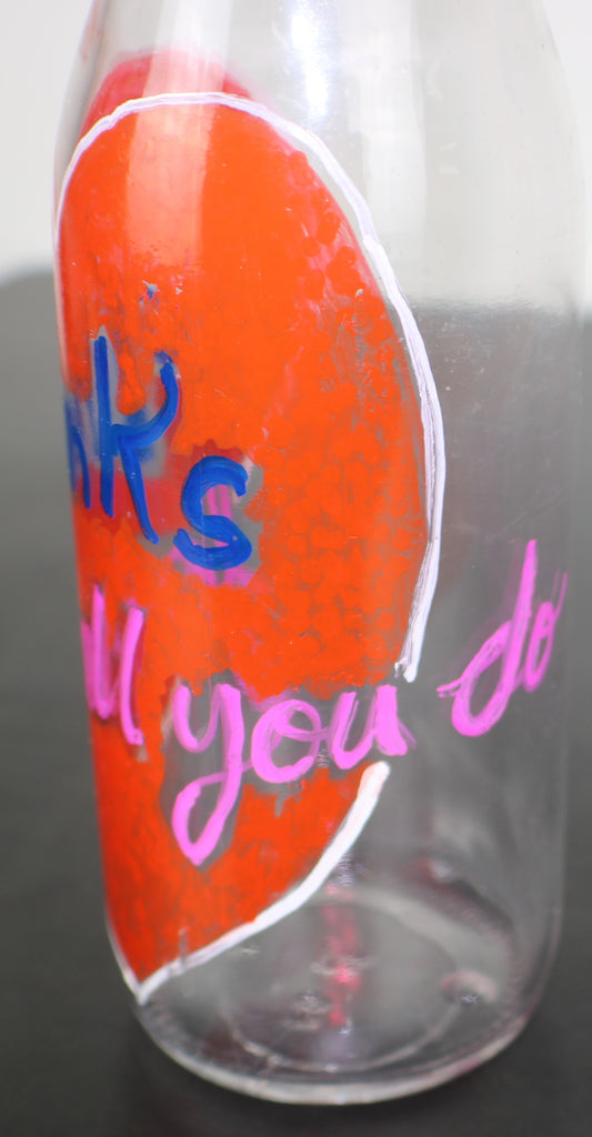 TLELI- DIY-Glass bottle painting for gift