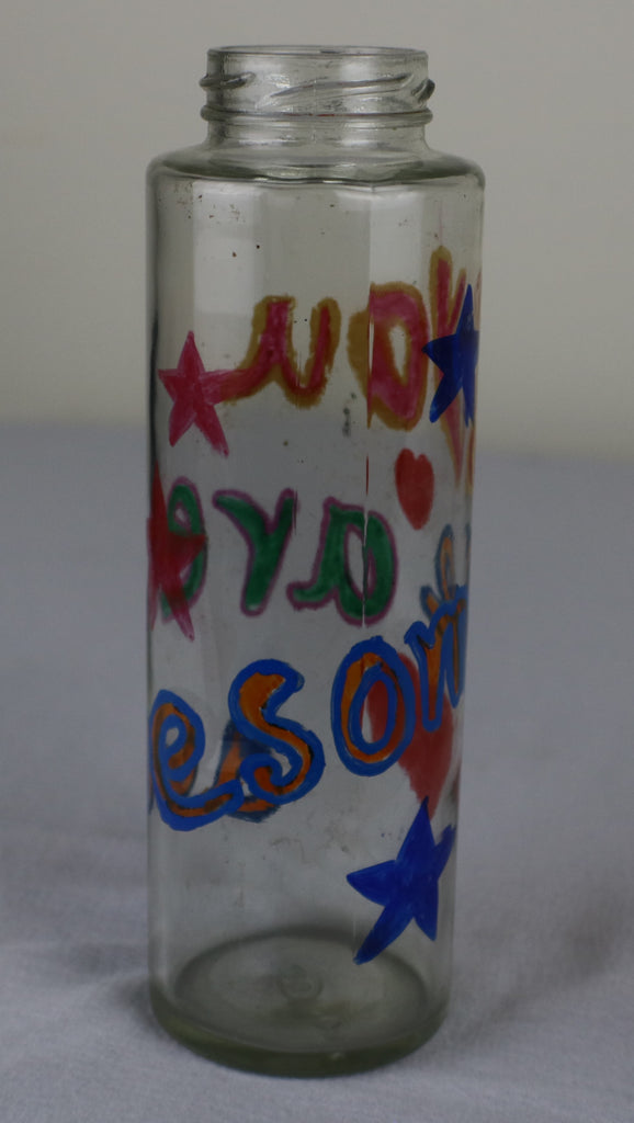 TLELI- DIY-Glass bottle painting for gift