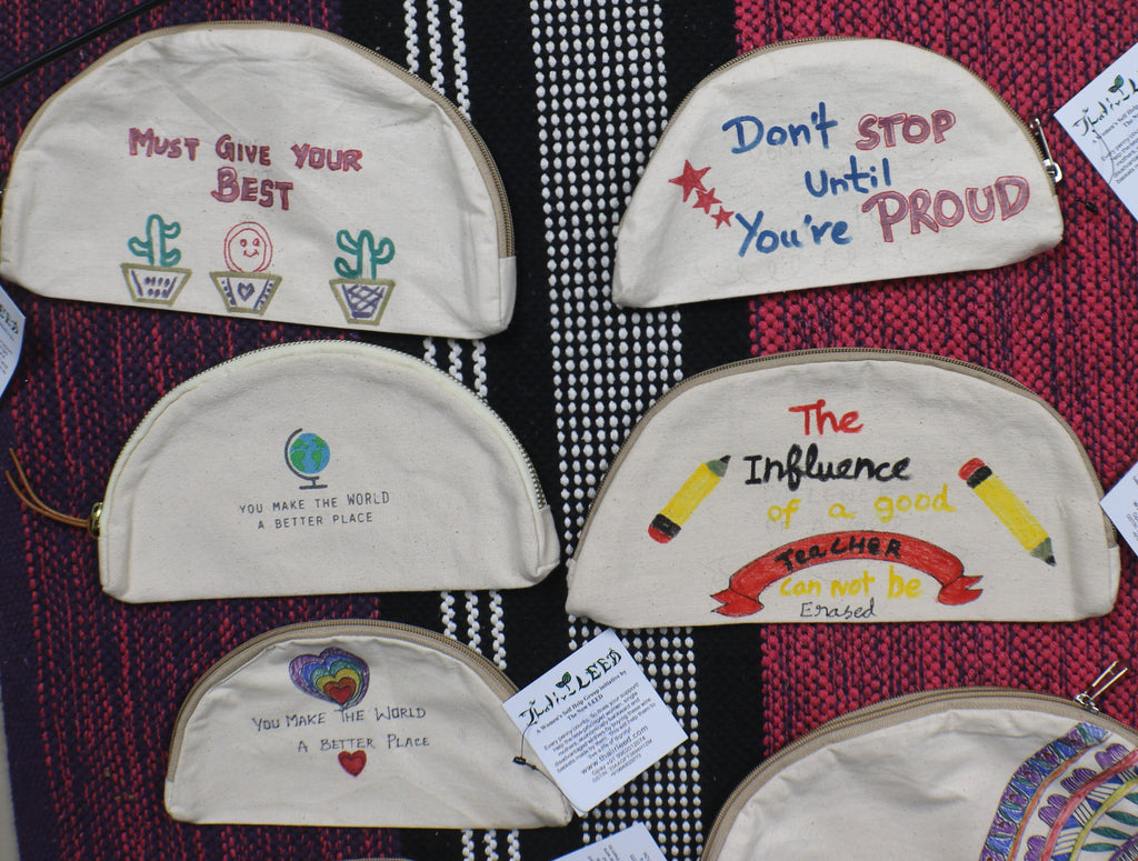 TLCB-003b/Mini Pouches in Canvas