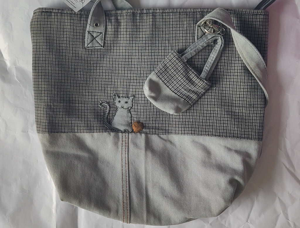 TLCB-0013c/Animated Denim Tote Bag