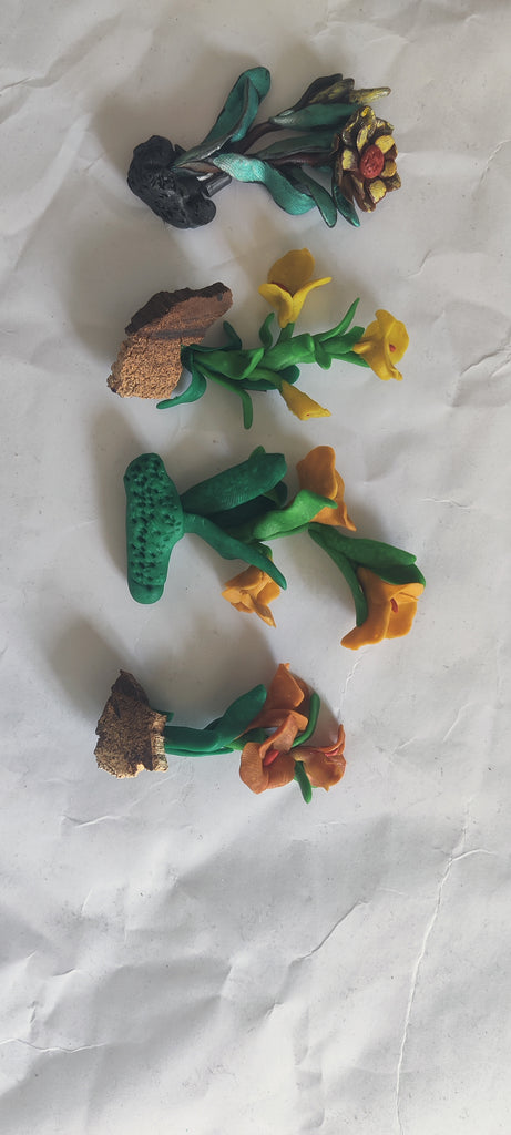 TLFM-001-Fridge Magnets-Plants