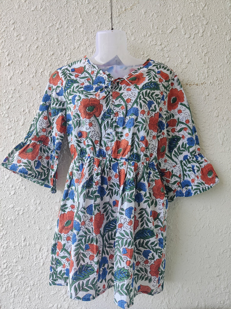 TLFAB-008c/Cruz Top/Peplum Kurti/Comfy Flair Top
