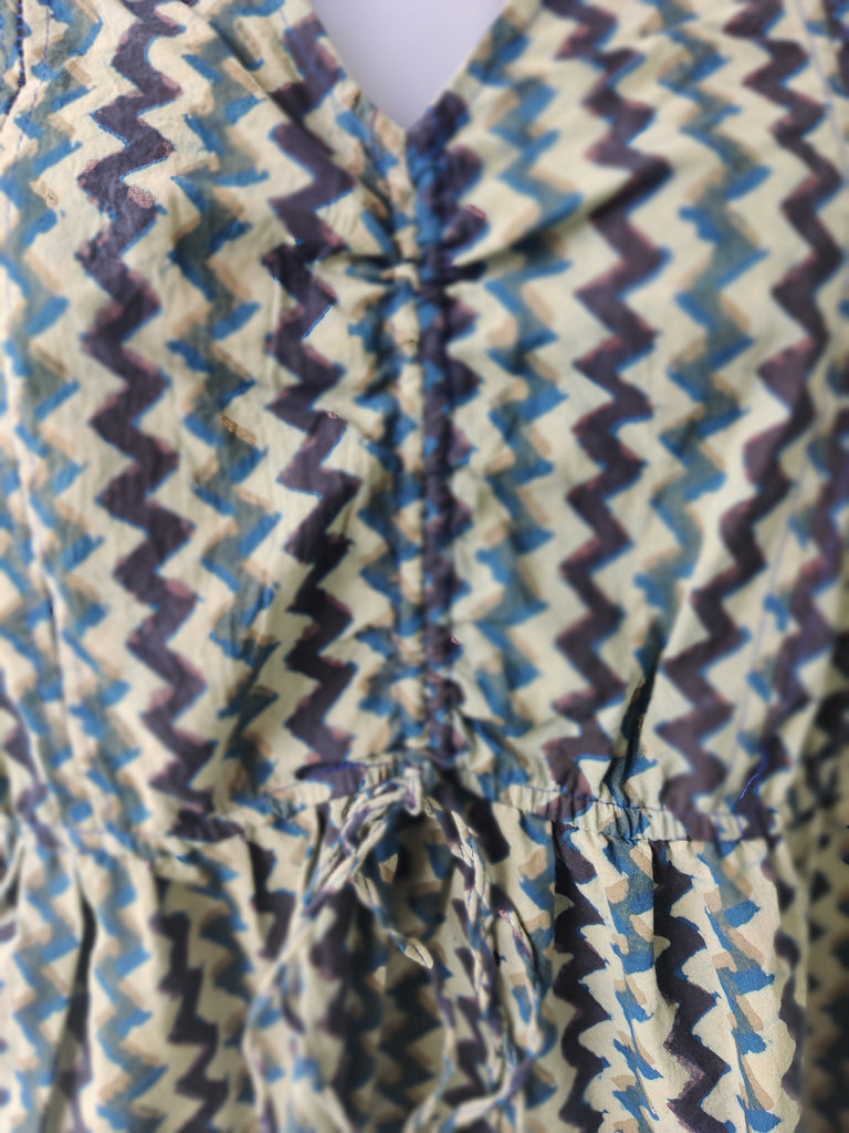TLFAB-008c/Cruz Top/Peplum Kurti/Comfy Flair Top