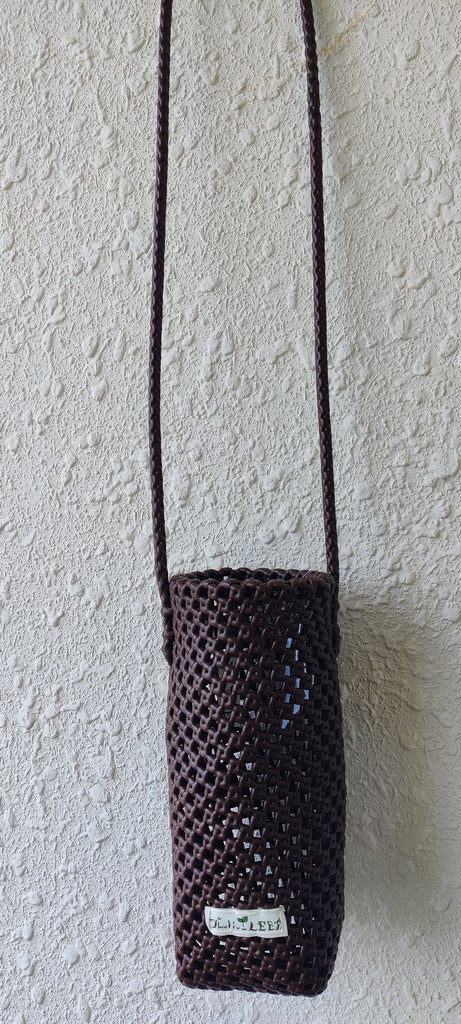 TLBAS-0019/ Handmade Chic bottle bag/holder for convenience