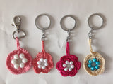 TLSHY-004/Flower beaded keychains