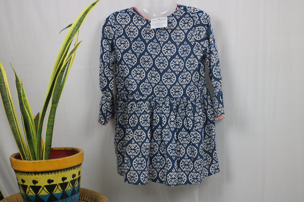 TLFAB-007d/White Lace Designer Kurtis with string