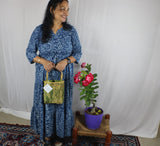 TLFAB-0019b/A Line Anarkali/Cotton Gown