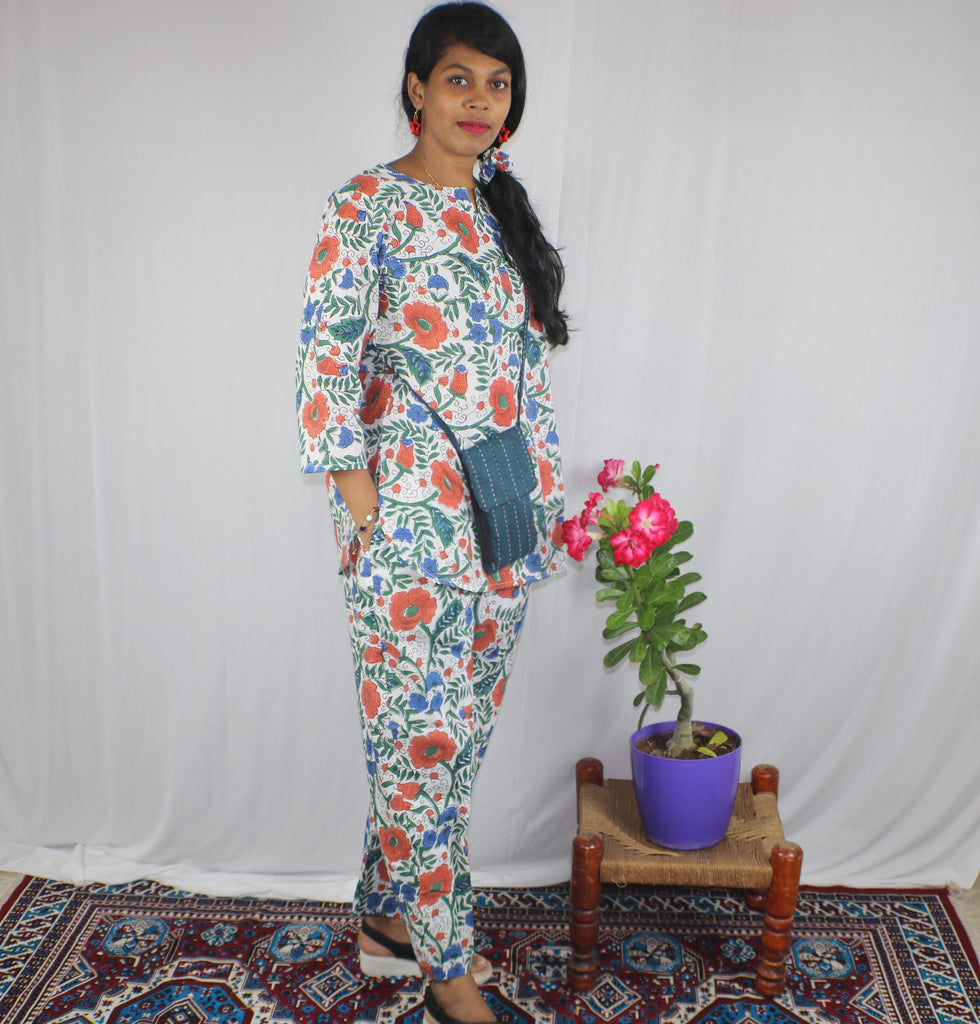 TLFAB-0023/Cotton Coord set for Men & women