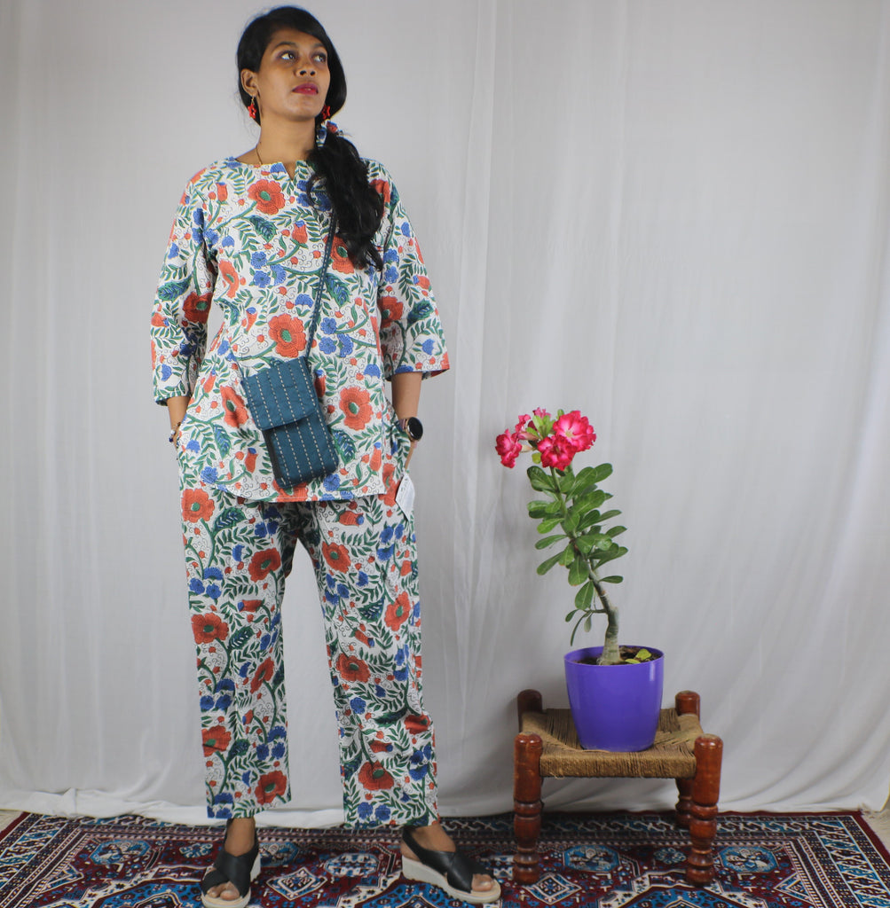 TLFAB-0023/Cotton Coord set for Men & women