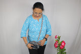TLFABk-00015/Rani Print/Short Kurtis