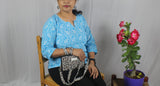 TLFABk-00015/Rani Print/Short Kurtis