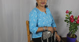 TLFABk-00015/Rani Print/Short Kurtis