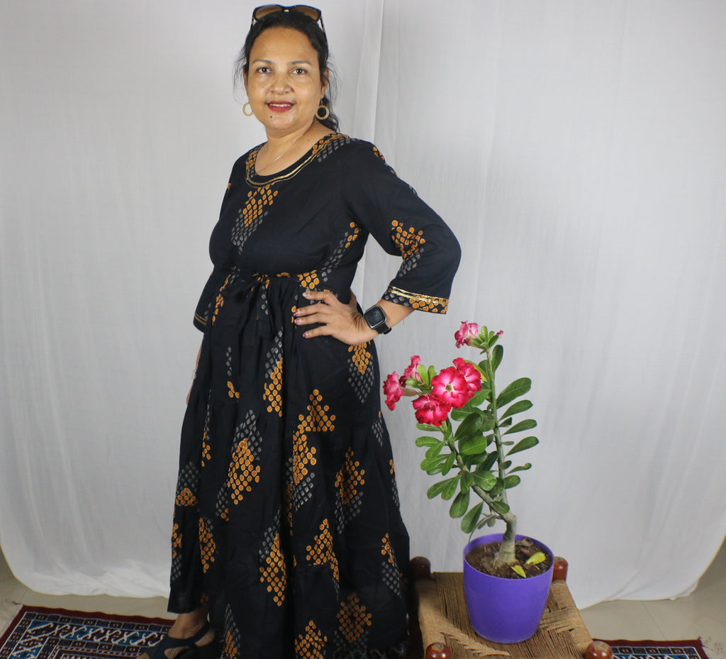 TLFAB-0016b/Lacey Anarkali/Long Wind