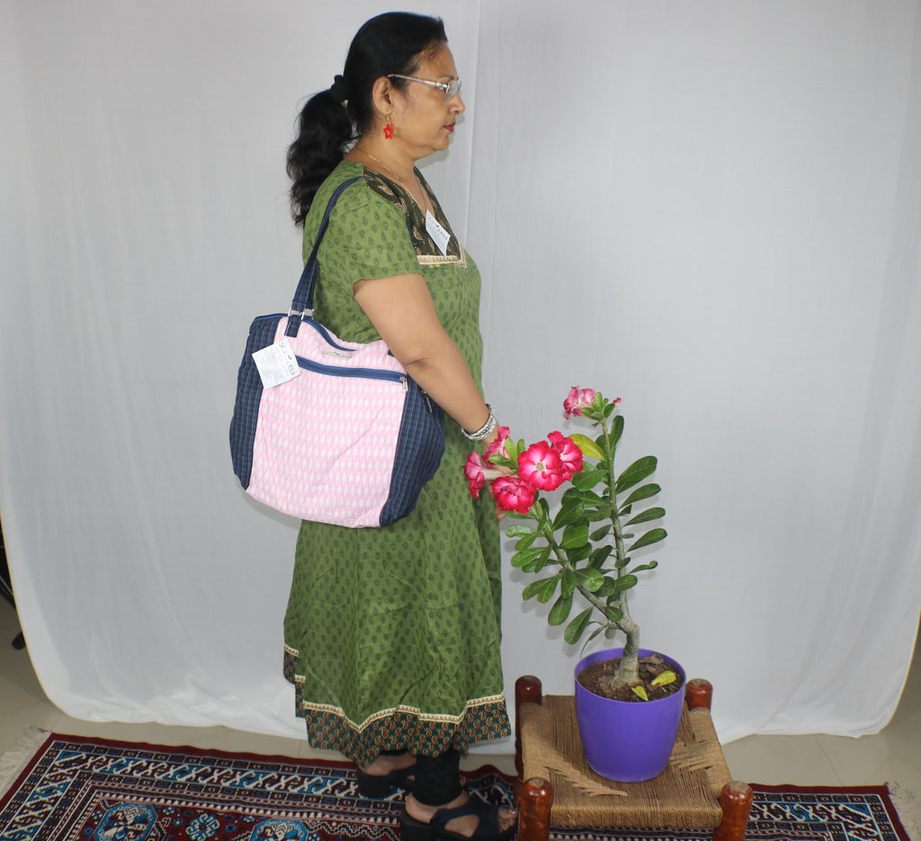 TLFABk-0008a/Print Jyothi /Green/Long Kurtis