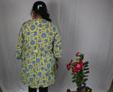 TLFAB-008c/Cruz Top/Peplum Kurti/Comfy Flair Top