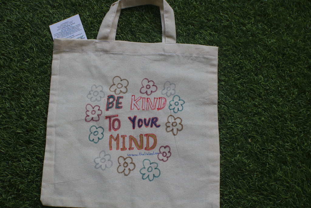 TLCB-005d/Cotton shopping Tote Bags-Hand Painted W/WO