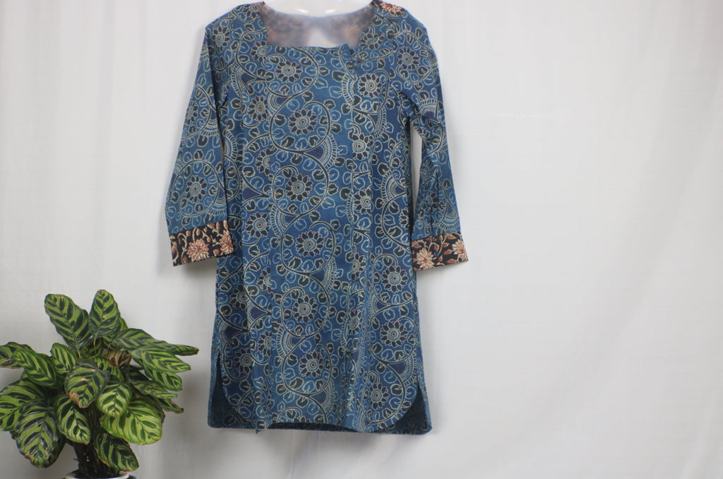 TLFAB-0026/Fashionable Jeans kurti for women