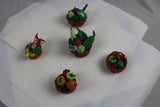 TLFM-004a-Fridge Magnets I Veg/fruit Baskets