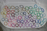 TLBDS-009/Beaded combo bracelets with charms -set of 3
