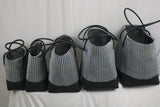 Designer Grocery Basket/Dual Color tote bag - Code:001