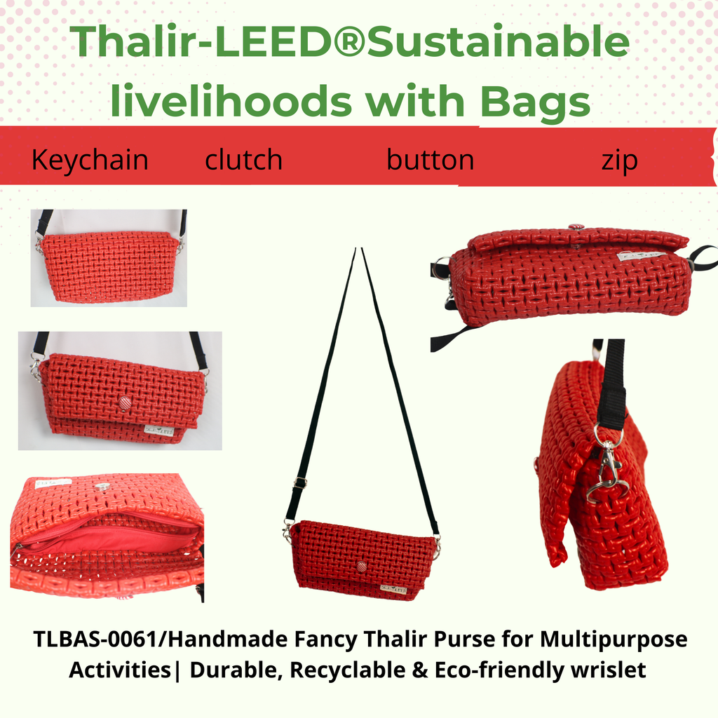 TLBAS-0061/Fancy Thalir Purse