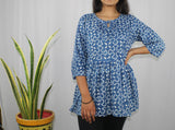 TLFAB-008d/Cruz Top with string/Comfier Flair Top/M
