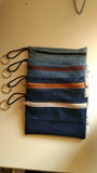 TLCB-003c/Mini Pouches in rexine/Denim