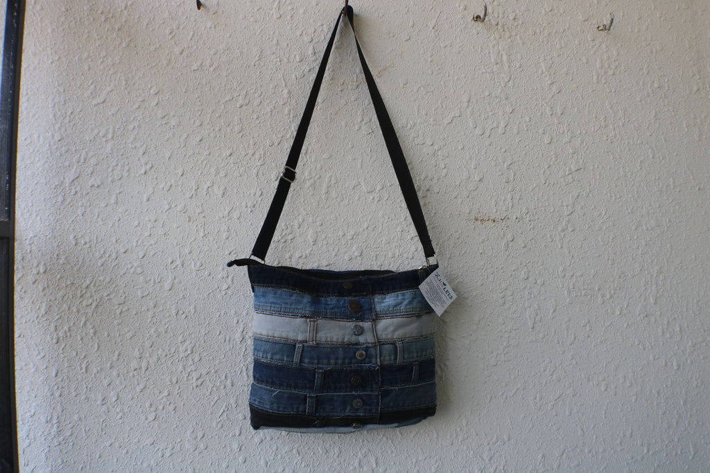 TLCB-0014/Denim Applique Tote bags