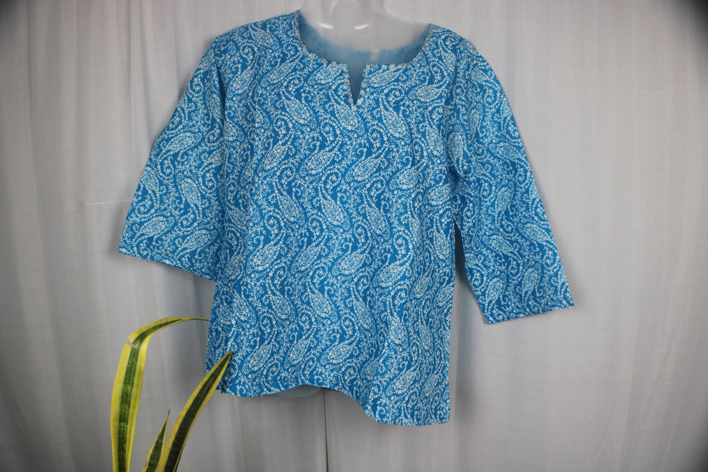 TLFABk-00015/Rani Print/Short Kurtis