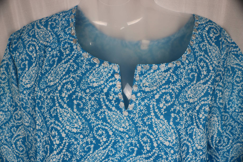 TLFABk-00015/Rani Print/Short Kurtis