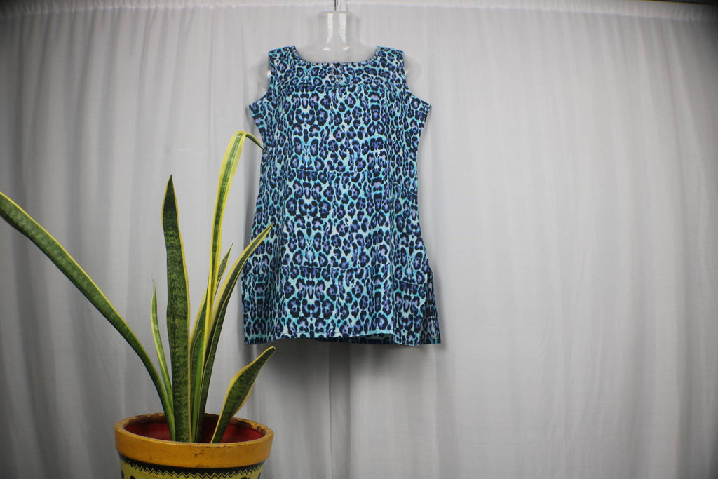 TLFABk-00016/Leopard Print/Short Kurtis