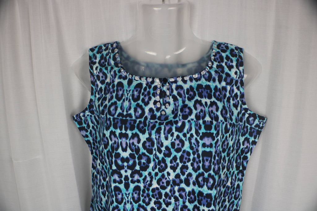 TLFABk-00016/Leopard Print/Short Kurtis