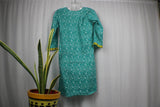 TLFABk-0004-Bird Flower Long Kurtis