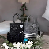 TLBAS-0016/Handmade Flower-knot Design Tote Bags