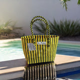 TLBAS-0023/Malligai-Straight line dual Colours Basket