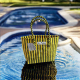 TLBAS-0023/Malligai-Straight line dual Colours Basket