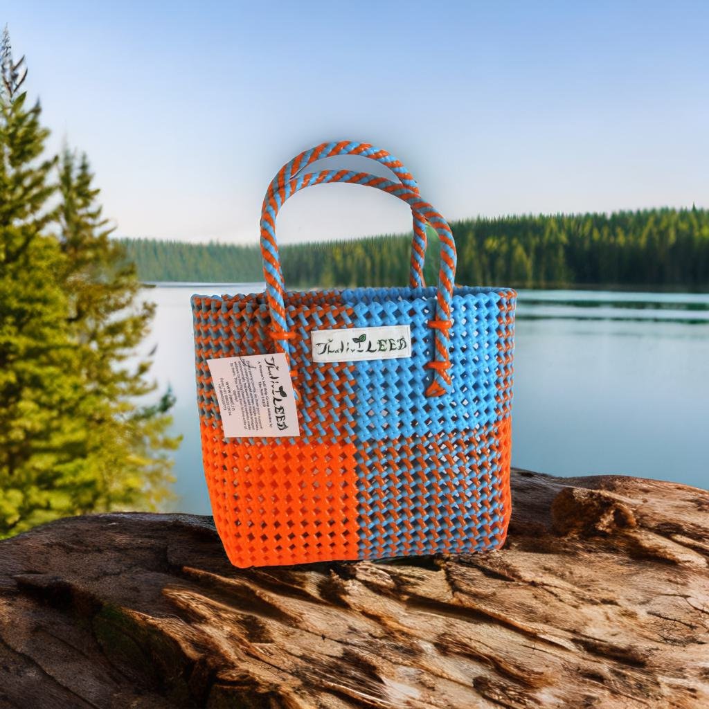 TLBAS-0025/Four big squares-Lunch basket